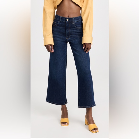 DL1961 Hepburn Wide Leg Vintage Jeans - Picture 1 of 16